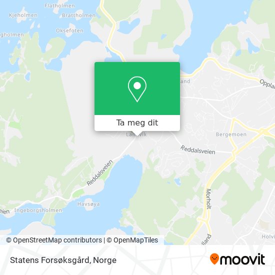 Statens Forsøksgård kart