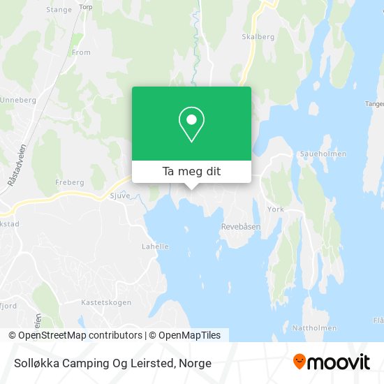 Solløkka Camping Og Leirsted kart