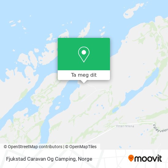 Fjukstad Caravan Og Camping kart
