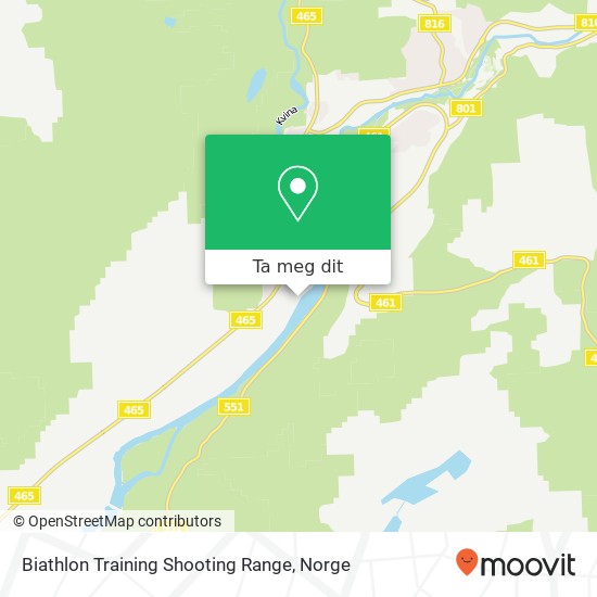 Biathlon Training Shooting Range kart