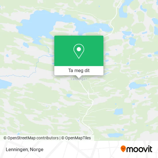 Lenningen kart
