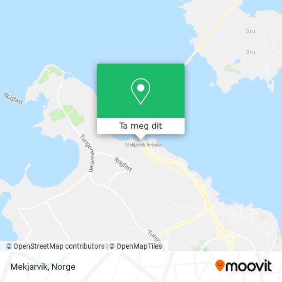 Mekjarvik kart