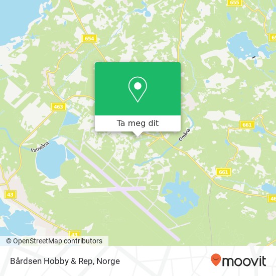 Bårdsen Hobby & Rep kart