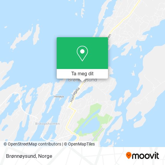 Brønnøysund kart