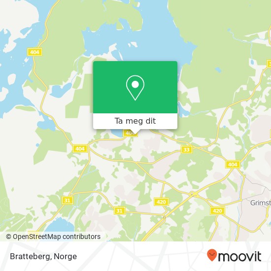 Bratteberg kart