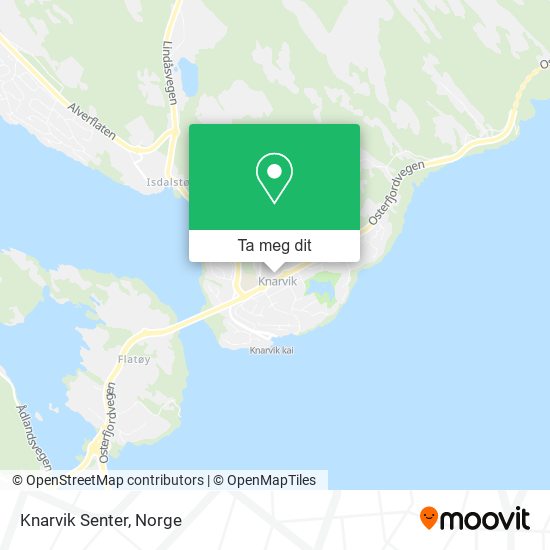 Knarvik Senter kart