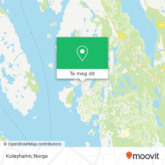 Koløyhamn kart