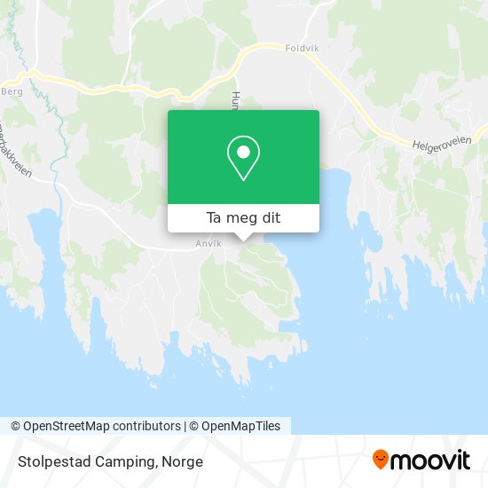 Stolpestad Camping kart