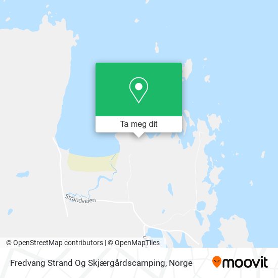 Fredvang Strand Og Skjærgårdscamping kart