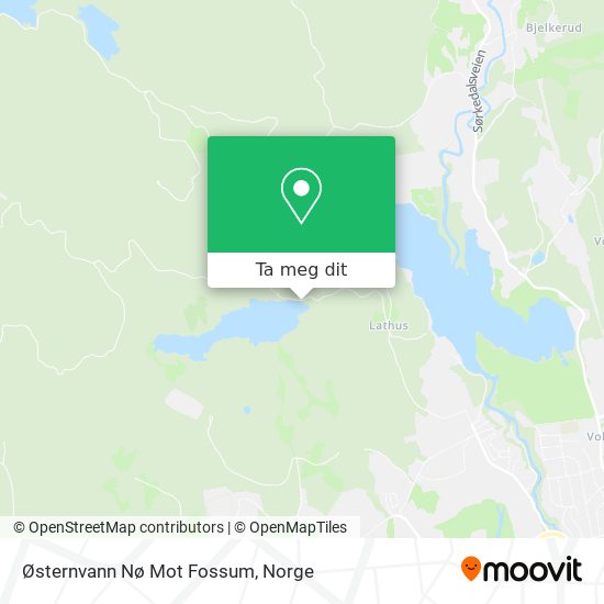 Østernvann Nø Mot Fossum kart