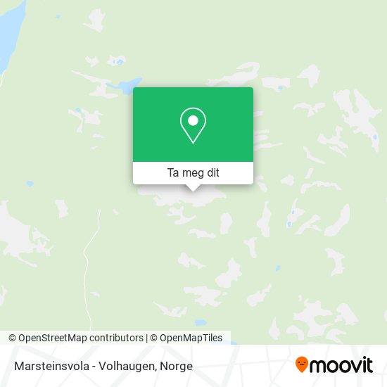 Marsteinsvola - Volhaugen kart