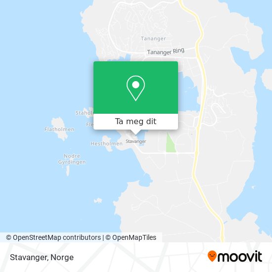 Stavanger kart
