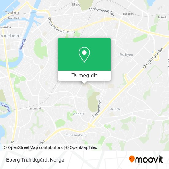 Eberg Trafikkgård kart