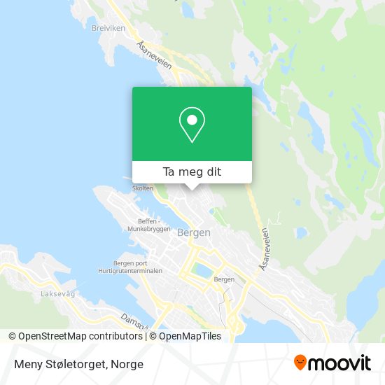 Meny Støletorget kart