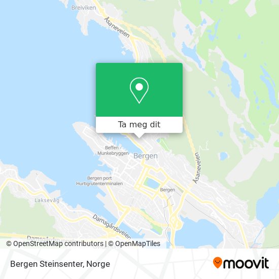 Bergen Steinsenter kart