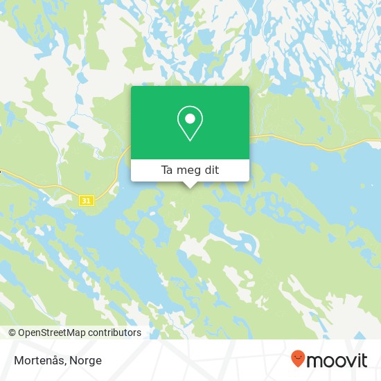 Mortenås kart