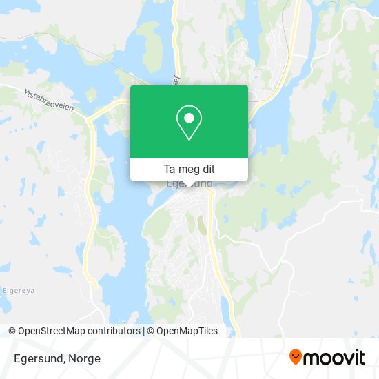 Egersund kart