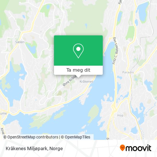 Kråkenes Miljøpark kart