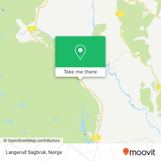 Langerud Sagbruk kart