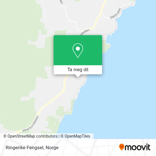 Ringerike Fengsel kart