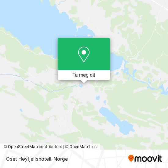 Oset Høyfjellshotell kart