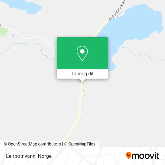 Leirbotnvann kart