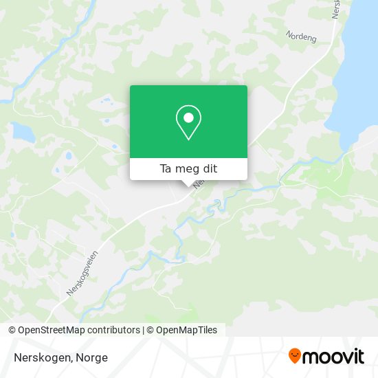 Nerskogen kart