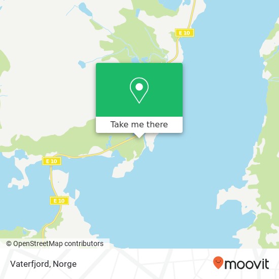 Vaterfjord kart