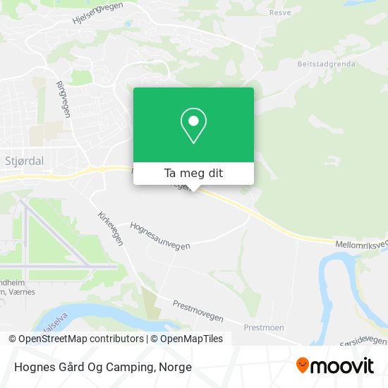 Hognes Gård Og Camping kart