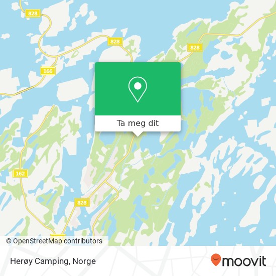 Herøy Camping kart