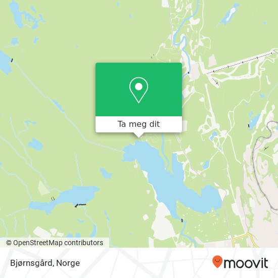 Bjørnsgård kart