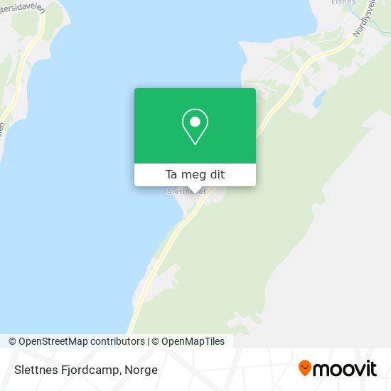 Slettnes Fjordcamp kart