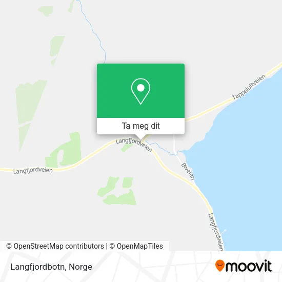 Langfjordbotn kart