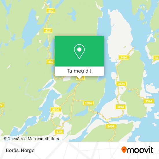 Borås kart