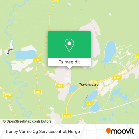 Tranby Varme Og Servicesentral kart