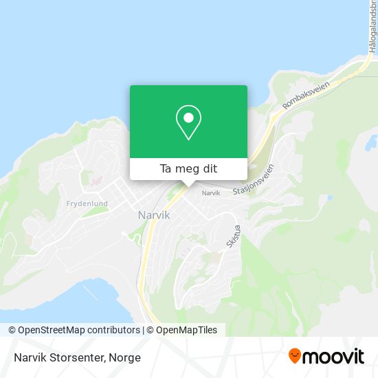 Narvik Storsenter kart