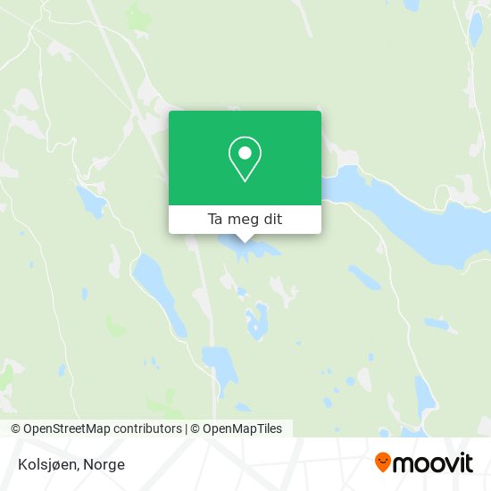 Kolsjøen kart