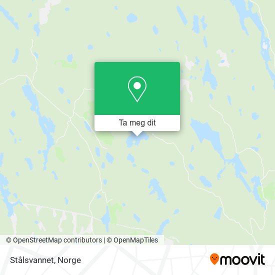 Stålsvannet kart