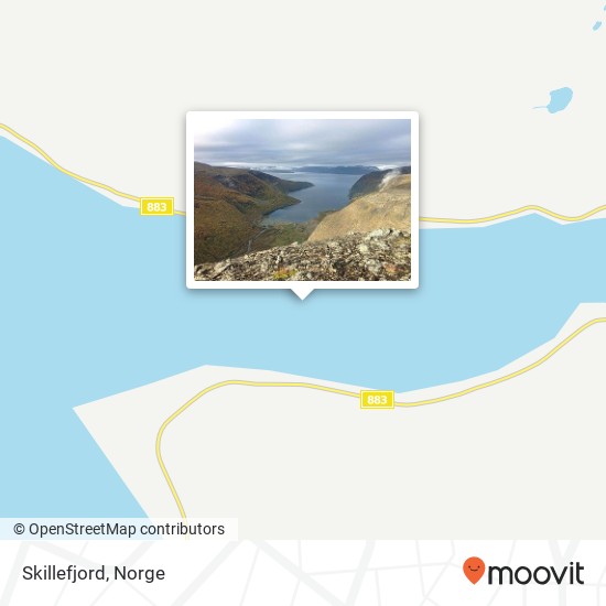 Skillefjord kart