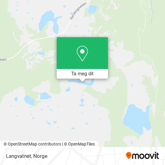 Langvatnet kart