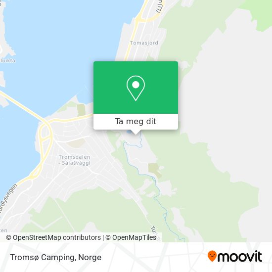 Tromsø Camping kart