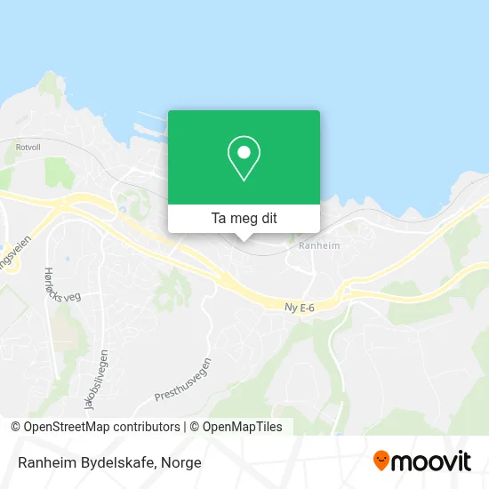 Ranheim Bydelskafe kart