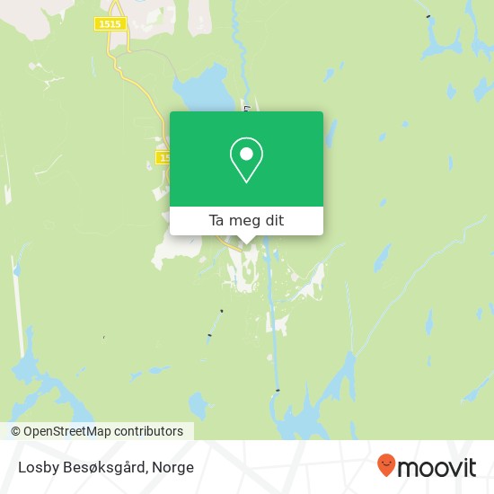 Losby Besøksgård kart
