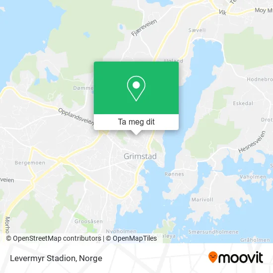 Levermyr Stadion kart
