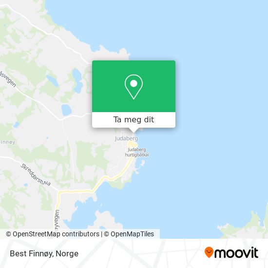 Best Finnøy kart