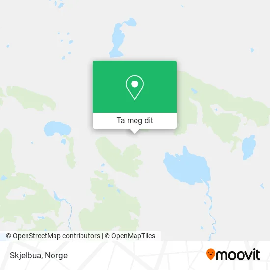 Skjelbua kart