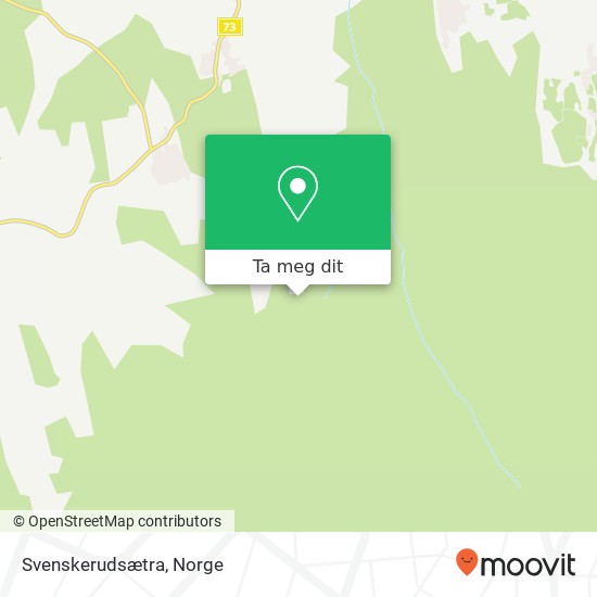 Svenskerudsætra kart