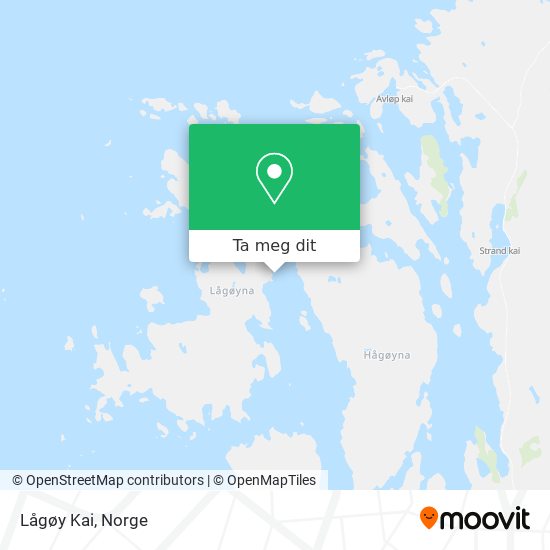 Lågøy Kai kart