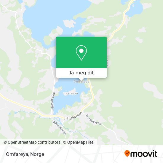 Omfarøya kart