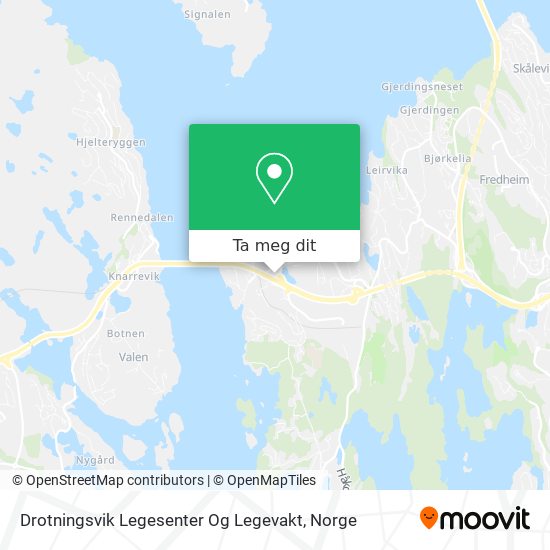 Drotningsvik Legesenter Og Legevakt kart